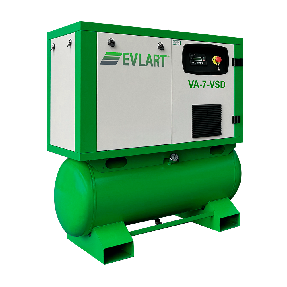 Винтовой компрессор EVLART VA7-8B-VSD-150L (IP55) 8810151066, рис. 1