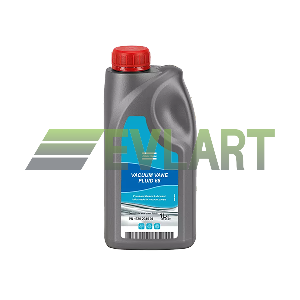 Масло Atlas Copco VACUUM VANE FLUID PLUS 68, 1 л. 1630204801, рис. 1