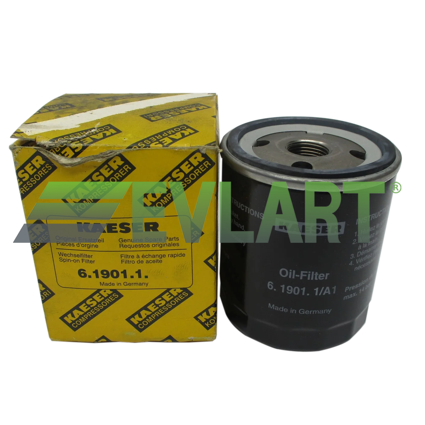 Масляный фильтр KAESER 6.1901L10010, рис. 1