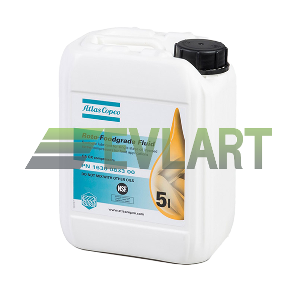 Масло Atlas Copco Roto-Foodgrade Fluid, 5 л. 1630083300, рис. 1